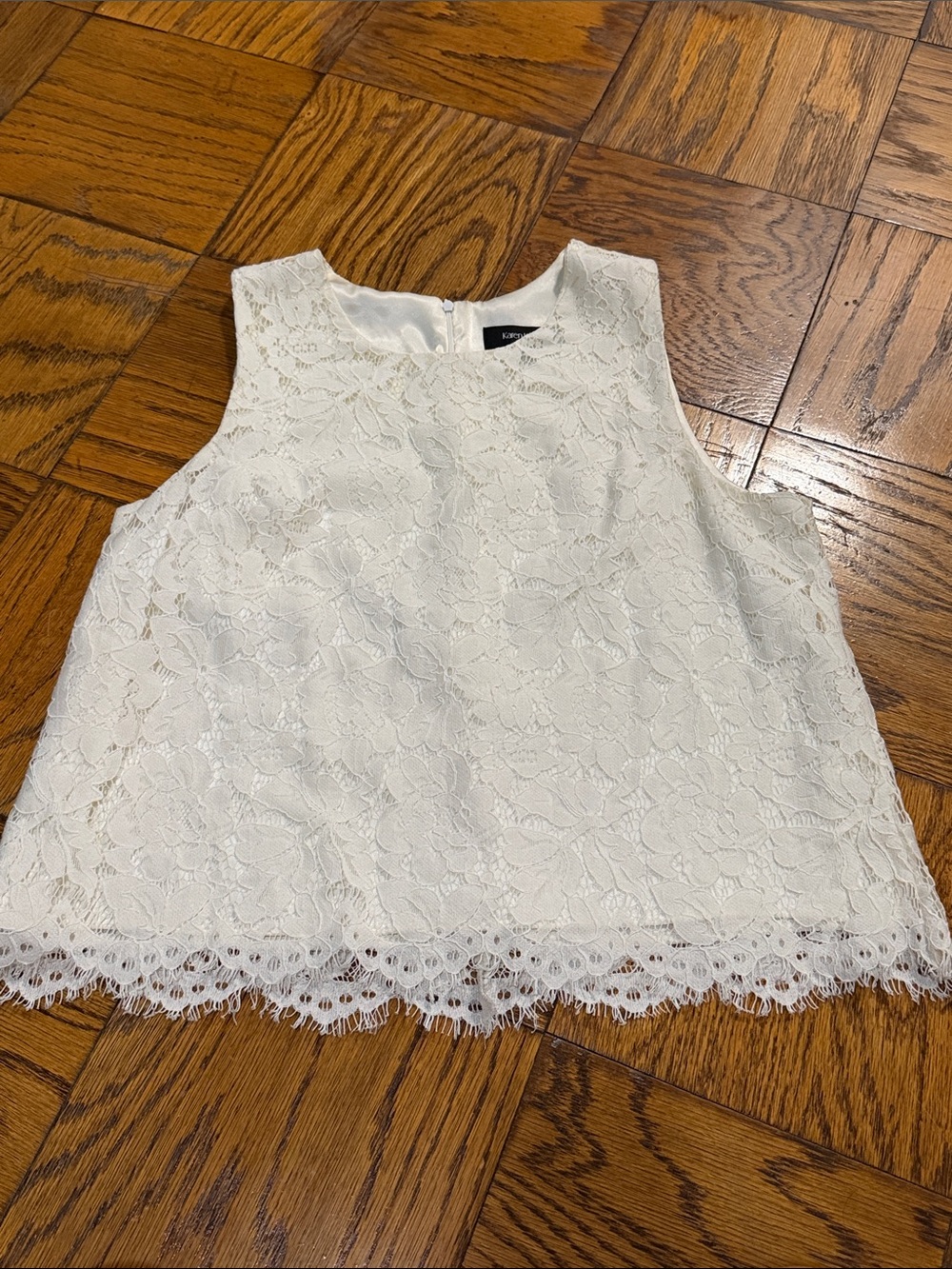 KAREN KANE Lace Sleeveless Top